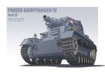  anglerfish caterpillar_tracks emblem girls_und_panzer ground_vehicle mao_(6r) military military_vehicle motor_vehicle no_humans ooarai_(emblem) panzerkampfwagen_iv tank 