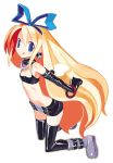  :q cosplay disgaea etna etna_(cosplay) flat_chest flonne harada_takehito nippon_ichi solo thighhighs tongue wings 