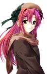  hat mori_no_kiriko morino_kiriko original red_hair redhead scarf 