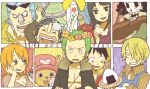  brook franky monkey_d_luffy nami nico_robin one_piece roronoa_zoro sanji tony_tony_chopper usopp yukke 