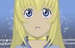  blonde_hair blue_eyes close colette_brunel long_hair open_mouth tales_of_(series) tales_of_symphonia vector 