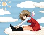  hidamari_sketch sky tagme wings yuno 