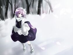  hiz_(pixiv) letty_whiterock snow touhou 