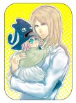  aqua_eyes bad_id blonde_hair blue_eyes child gloves hat kotono long_hair male mifune pink_hair short_hair soul_eater witch witch_hat 