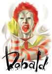  afro highres male mcdonald&#039;s mcdonald's mcdonalds ronald_mcdonald 