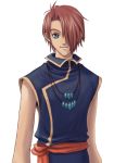  falcom hair_over_one_eye jewelry male necklace solo source_request ys 