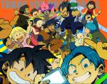  6+boys 6+girls ^_^ alcohol android_18 animal annoyed arms_up artist_name baby bee_(dragon_ball) beer black_hair blanket blonde_hair blue_background blue_eyes blue_hair blush blush_stickers bottle bra_(dragon_ball) bracelet brothers bulma cape cellphone chi-chi_(dragon_ball) clenched_hands closed_eyes closed_eyes copyright_name couple dog dougi dragon_ball dragon_ball_super dragonball_z dress drinking drunk embarrassed english eyebrows_visible_through_hair eyelashes facial_hair father_and_daughter father_and_son fingernails glass gloves grandfather_and_granddaughter hairband happy hetero index_finger_raised jewelry kuririn long_sleeves looking_at_another looking_at_viewer looking_away majin_buu marron milk mother_and_daughter mother_and_son mr._satan multiple_boys multiple_girls mustache neckerchief pan_(dragon_ball) pants phone piccolo pink_shirt pointy_ears pov profile red_background red_dress red_hairband saliva shirt short_hair siblings simple_background sleeping sleeveless sleeveless_dress smartphone smile son_gohan son_gokuu son_goten spiky_hair sweatdrop sweater_vest teeth text_focus tied_hair trunks_(dragon_ball) turban v vegeta videl white_shirt wristband yellow_background 