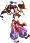  1girl alternate_costume blush bow bracelet breasts carpet earrings full_body hair_bow jewelry nakoruru official_art ogura_eisuke red_bow samurai_spirits see-through small_breasts snk snk_heroines:_tag_team_frenzy solo the_king_of_fighters 