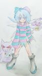  artist_request cirno cosplay creatures_(company) game_freak gen_1_pokemon gengar homika_(pokemon) homika_(pokemon)_(cosplay) koffing nintendo pokemon pokemon_(creature) pokemon_(game) pokemon_bw2 tagme touhou 