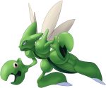  aggrav8edartist beta_pokemon bug claws creatures_(company) game_freak gen_2_pokemon green_skin highres insect insect_wings nintendo pincers pokemon pokemon_gsc_beta scizor wings 