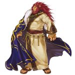  fire_emblem fire_emblem:_akatsuki_no_megami fire_emblem:_souen_no_kiseki fire_emblem_path_of_radiance fire_emblem_radiant_dawn highres kita_senri kita_senri_(artist) long_hair male official_art orange_eyes red_hair redhead sandals 