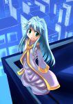  blue_hair city green_eyes hizuki_reiya index long_hair robe safety_pin to_aru_majutsu_no_index 