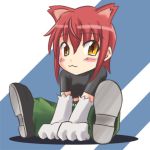  blaue_gans chibi kaibutsu_oujo lowres redhead riza_wildman 