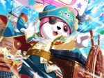  bang_dream! mascot okusaka_misaki pirate smile sword 