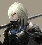  armor bad_id blonde_hair leon_(sword_world) male male_only master_bimo short_hair sword sword_world tachikawa_mushimaro weapon white_hair 
