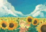  brown_hair claus field flower lucas mother mother_(game) mother_3 siblings sunflower twins wink 