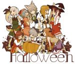  cirno hakurei_reimu hal_(artist) halloween ibuki_suika izayoi_sakuya kirisame_marisa konpaku_youmu lowres remilia_scarlet touhou 