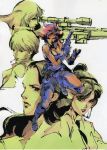  absurdres highres meryl_silverburgh metal_gear metal_gear_solid naomi_hunter nastasha_romanenko official_art shinkawa_yoji shinkawa_youji sniper_wolf 