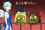  cirno_(cosplay) crossover ghibli hakurei_reimu kimineri kirisame_marisa ogino_chihiro parody sen_to_chihiro_no_kamikakushi studio_ghibli touhou translated yukkuri_shiteitte_ne 