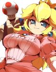  blonde_hair blue_eyes breasts large_breasts manly nintendo princess_peach sunnysaidup super_mario_bros. toad what 