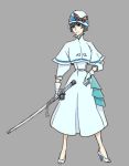  1920s adapted_costume alternate_hairstyle bakuzan cloche_hat flapper_girl gloves gyosone hat high_heels junketsu kill_la_kill kiryuuin_satsuki short_hair solo vintage_clothing 