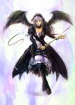  hayaken rozen_maiden suigintou sword weapon wings 