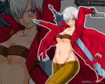  capcom dante devil_may_cry devil_may_cry_3 ebony_&amp;_ivory genderswap gun solo weapon zoom_layer 