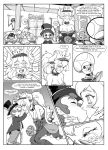  bowsette bridal_veil comic crown dress english height_difference hetero highres kiss left-to-right_manga mario super_mario_bros. monochrome new_super_mario_bros._u_deluxe nintendo pencilsponyforge princess_peach super_mario_bros. tagme toad veil wedding wedding_dress 