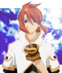  fading gloves green_eyes lowres luke_fon_fabre male red_hair redhead serious solo tales_of_(series) tales_of_the_abyss 