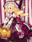  bad_id halloween jack-o'-lantern jack-o-lantern kirisame_marisa pumpkin touhou 