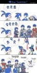  bird blue_hair cape creatures_(company) falco_lombardi father_and_daughter fire_emblem fire_emblem:_akatsuki_no_megami fire_emblem:_kakusei fire_emblem:_mystery_of_the_emblem fire_emblem:_souen_no_kiseki furry game_freak gen_4_pokemon gen_6_pokemon greninja hat highres ike inkling king_dedede kirby_(series) krom long_hair lucario lucina marth mask meta_knight multiple_boys nintendo noviipop pokemon pokemon_(creature) rockman rockman_(character) rockman_(classic) short_hair simple_background sonic_the_hedgehog splatoon star_fox super_smash_bros. tiara 