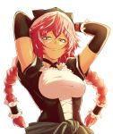  1girl eden_(edenaldojj) highres lupusregina_beta maid overlord_(maruyama) redhead tagme 