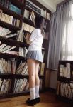  1girl asian book girl photo photography school_uniform solo tagme 