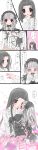  blush comic highres hug kakizaki_megu multiple_girls rozen_maiden suigintou translated yuri 