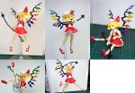  bloomers figure flandre_scarlet hat hat_ribbon mary_janes photo red_eyes ribbon shoes side_ponytail skirt socks touhou wings 