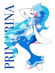  :3 artsy-rc blue_eyes blue_hair creatures_(company) game_freak gen_7_pokemon hair_ornament highres jewelry long_hair looking_at_viewer name nintendo pokemon pokemon_(creature) pokemon_(game) pokemon_sm primarina sea_lion simple_background smile very_long_hair 