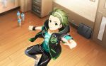  dress green_eyes green_hair idolmaster idolmaster_side-m idolmaster_side-m_live_on_stage mitarai_shouta short_hair smile 