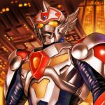  denkou_choujin_gridman:_boys_invent_great_hero gridman_sigma mecha no_humans official_art tokusatsu yusao 