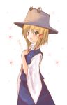  blush eyes green_eyes hat heart huei_naduki huei_nazuki moriya_suwako short_hair touhou 