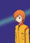  jacket luna_(mujin_wakusei_survive) mujin_wakusei_survive red_hair redhead short_hair 