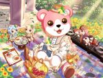  bang_dream! bear dress mascot okusawa_misaki smile 