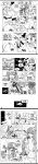  4koma absurdres anparu between_breasts bikini blush breasts character_name comic commander_(girls_frontline) flat_chest girls_frontline hair_ornament head_between_breasts highres huge_breasts ithaca_m37_(girls_frontline) jacket korean long_hair long_image monochrome multiple_4koma one_eye_closed side_ponytail skindentation sweatdrop swimsuit tagme tall_image ump45_(girls_frontline) 