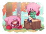  2girls adeleine black_hair character_doll fairy hoshi_no_kirby hoshi_no_kirby_64 kirby kirby:_star_allies kirby_(series) kirby_64 merchandise multiple_girls nintendo pink_hair ribbon_(kirby) sitting smock 