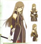 highres multiple_girls multiple_persona official_art scan tales_of_(series) tales_of_the_abyss tear_grants 