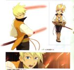  blonde_hair chibi fujishima_kousuke guy_cecil highres male multiple_boys official_art scan tales_of_(series) tales_of_the_abyss 