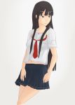  black_hair futami_eriko hachimitsuboi kimi_kiss long_hair school_uniform skirt 