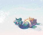  hinekure lapras no_humans pokemon pokemon_(creature) solo swimming water 
