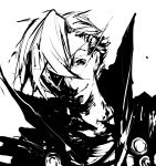  glasses kamina kamina_shades male monochrome smile tengen_toppa_gurren_lagann 