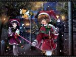  card_captor_sakura christmas daidouji_tomoyo fuuin_no_tsue highres kero kinomoto_sakura magical_girl moonknives mutsuki_(moonknives) 