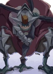  armor broken_horn cyclops demon demons_roots highres horns mebius_(demonsroots) one-eyed painteru tagme 